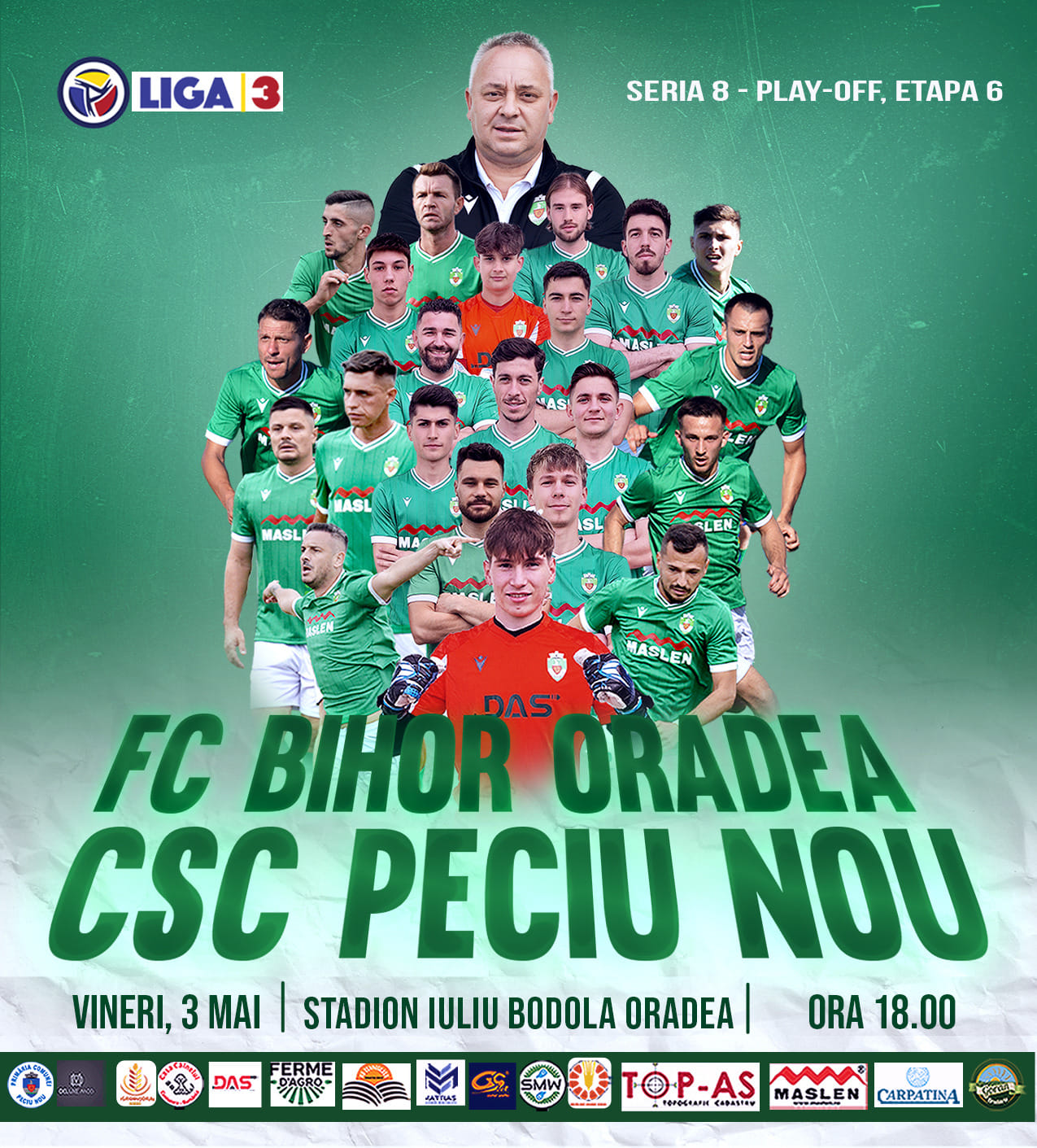 FC Bihor Oradea - CSC Peciu Nou